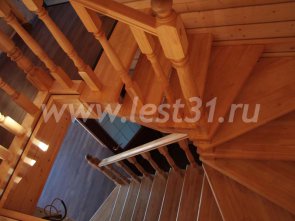 Лестница с поворотом на 180 градусов 07-02 Лестница с поворотом на 180 градусов 07-02