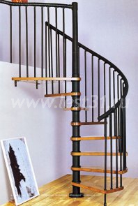 Винтовая лестница с ковкой 21-01