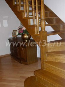 Лестница из бука 04-06 Лестница из бука 04-06